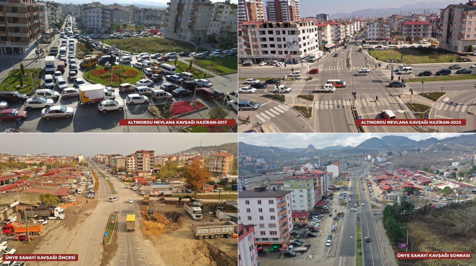 DİNAMİK KAVŞAKLAR TRAFİĞİ RAHATLATTI
